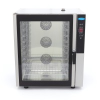 Combisteamer - 10 Bakken (1/1 GN / 60 x 40 cm) - Digitaal Display - 400V