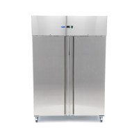 Vrieskast - 1200 L - 6 Verstelbare Roosters (2/1 GN) - Rvs - op Wielen