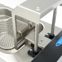 Frituurpan - 8 L - 1 Mand - Inductie - Liftsysteem - met Tapkraan