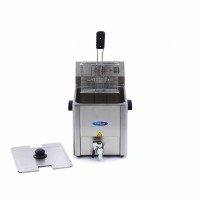 Frituurpan - 8 L - 1 Mand - met Tapkraan