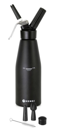 Slagroomapparaat Kitchen Line zwart