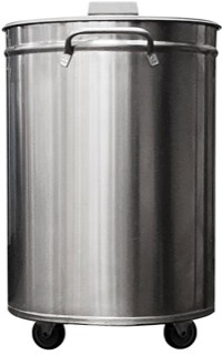 VERRIJDBARE AFVALTON 50 LITER