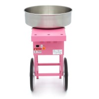 Suikerspinmachine – Ø 52 cm – Roze – met Onderstel