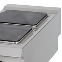 Premium Kookplaat - 2 Pitten - Enkel - 90 cm Diep - Elektrisch