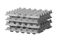 Set van 4 eierbakken voor HENDI OVOBOX 120