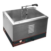 sauzen warmer m/dispenser