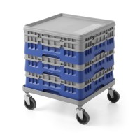 Onderstel voor universele rekken van 500×500 mm