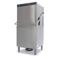 Doorschuifvaatwasser - 50 x 60 cm - met Glansspoel- en Zeeppomp – 400V