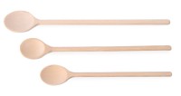 Houten lepel - set van 3, verschillende maten