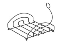 Servettenhouder zwart