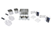 Frituurpan - 2x 4 L - 2 Manden - tot 1,5 Kg Frites