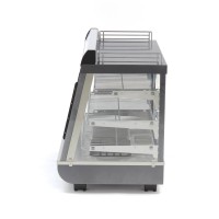Warmhoudvitrine - 96 L - 67,5 cm - 3 Niveaus