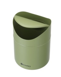 Tafelformaat prullenbak met schommeldeksel