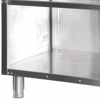 Heavy Duty Onderstel - Dubbel - 70 cm Diep - Open