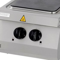 Premium Kookplaat - 2 Pitten - Enkel - 90 cm Diep - Elektrisch