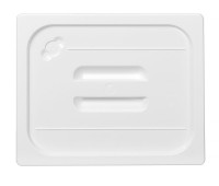 Deksel voor GN containers wit polycarbonaat