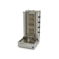 Shoarma Grill - 4 Branders - 70 Kg Vlees - Gas
