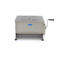 Vleesmenger - 50 L - 43 Kg Vlees - Dubbele As - Handmatig