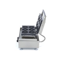 Donutmaker - 6 Donuts - Ø 8 cm - Ingebouwde Timer