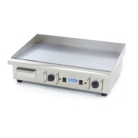 Grillplaat - Glad Chroom - 73 cm - incl. Opvangbak - 400V