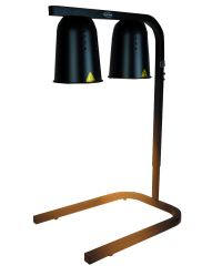 WARMHOUDLAMP ZWART