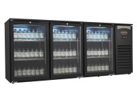 BARKOELER ZWART 3 GLASDEUREN