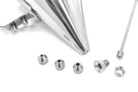 Beslagdispenser - 1,6 L - RVS - incl. Doseerknop