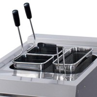 Heavy Duty Pastakoker - 1 x 20L - Enkel - 70 cm Diep - Elektrisch