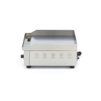 Grillplaat - Glad Chroom - 36 cm - incl. Opvangbak