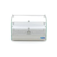 Warmhoudvitrine - 45 L - 55 cm - 2 Niveaus