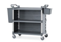 Serveerwagen polypropyleen met 3 bladen, groot