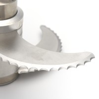 Keukenmachine / Cutter 30L - Messenblok - Gekarteld