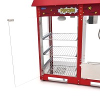 Popcorn Machine – 150 gr – met Warmhoudvitrine