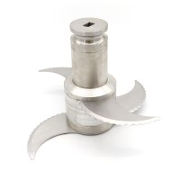 Keukenmachine / Cutter 50L - Messenblok - Gekarteld