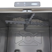 Horeca Vaatwasser - 50 x 50 cm - met Afvoer-, Glansspoel- en Zeeppomp - Digitaal Display - 230V