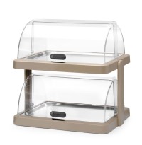 Koeldisplay met dubbele roltop Duo, UNIQ