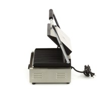 Contactgrill - Gegroefd - Enkele Grillplaat - 33,5 cm