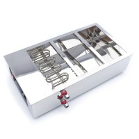 Chocoladesmelter - 6 x 1/6 GN 10 cm