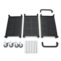 Serveerwagen - 3 Werkbladen - 86,5 x 42,5 cm