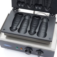 Wafelijzer - 4 Stuks - Penis