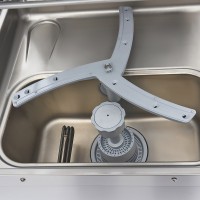 Doorschuifvaatwasser - 50 x 60 cm - met Glansspoel- en Zeeppomp – 400V