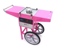 Suikerspinmachine – Ø 52 cm – Roze – met Onderstel