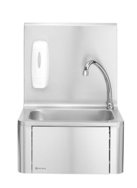 Wasbak - kraan met knie bediening