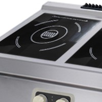 Heavy Duty Kookplaat - 2 Pitten - Inductie - Enkel - 70 cm Diep - Elektrisch