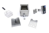 Frituurpan - 10 L - 1 Mand - met Tapkraan