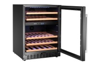 Wijnkoeler, 2 zones, 46 flessen