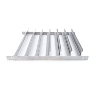Onderstel met plank voor Combistoomoven - Geleider set - 7x 1/1 GN