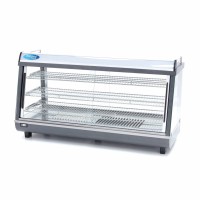 Warmhoudvitrine - 186 L - 121,5 cm - 3 Niveaus