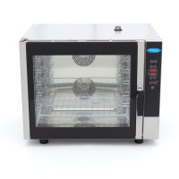 Combisteamer - 6 Bakken (1/1 GN / 60 x 40 cm) - Digitaal Display - 400V