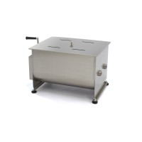 Vleesmenger - 50 L - 43 Kg Vlees - Dubbele As - Handmatig